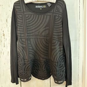 Desigual long sleeved top